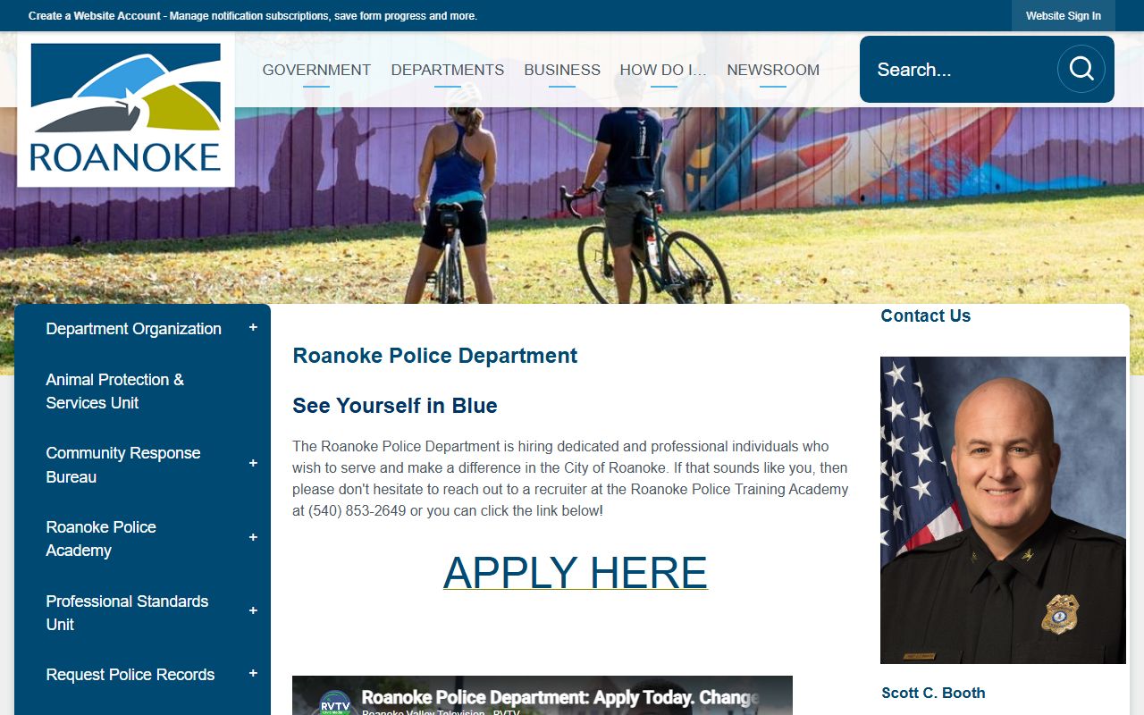 Roanoke Police Department 72 hour booking arrest record search