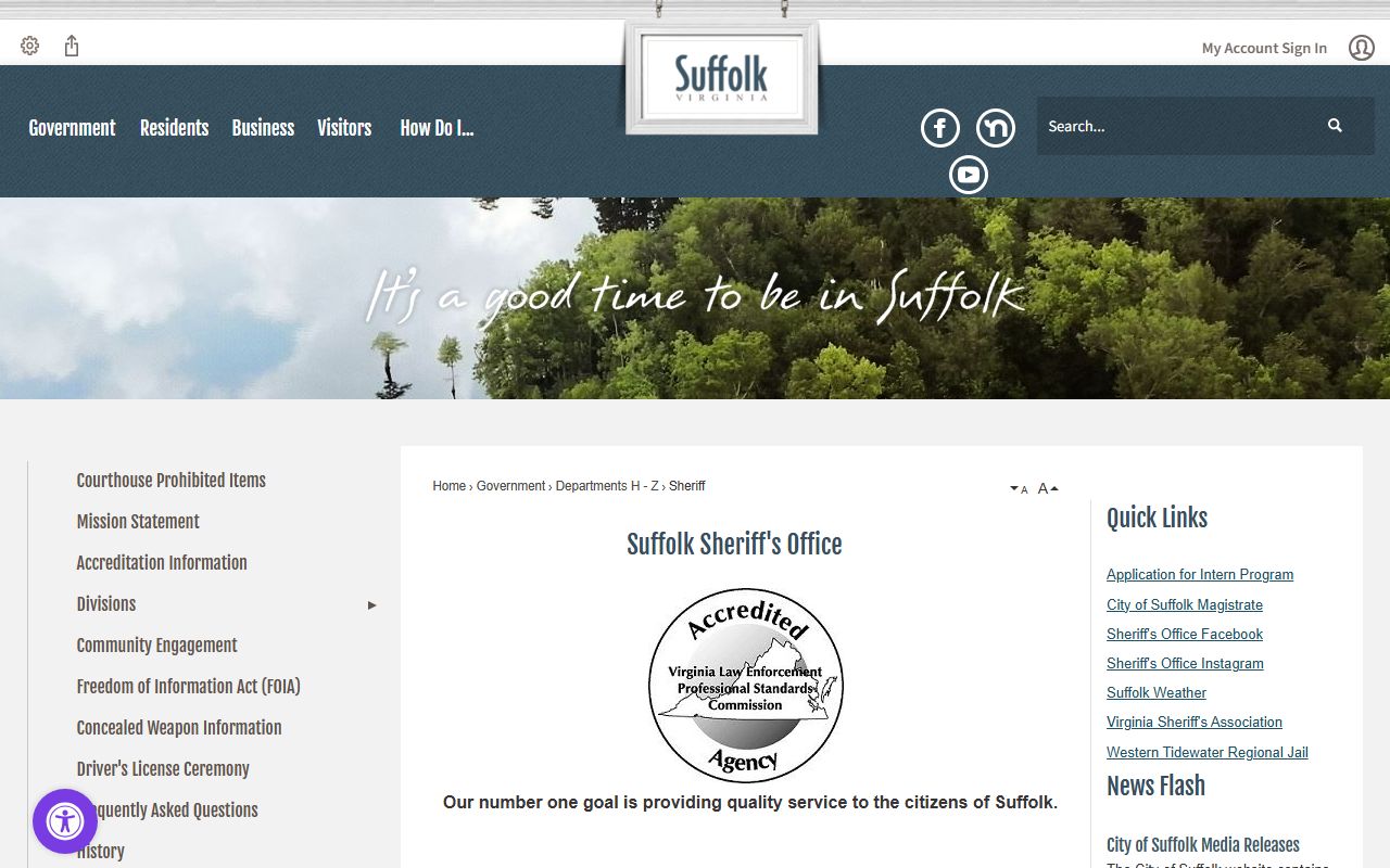 Suffolk Sheriff's Office Suffolk 72 hour booking inmate transport