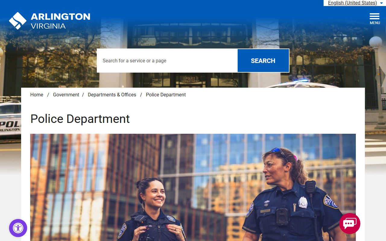 Arlington County Police Department 72 hour booking arrest reports