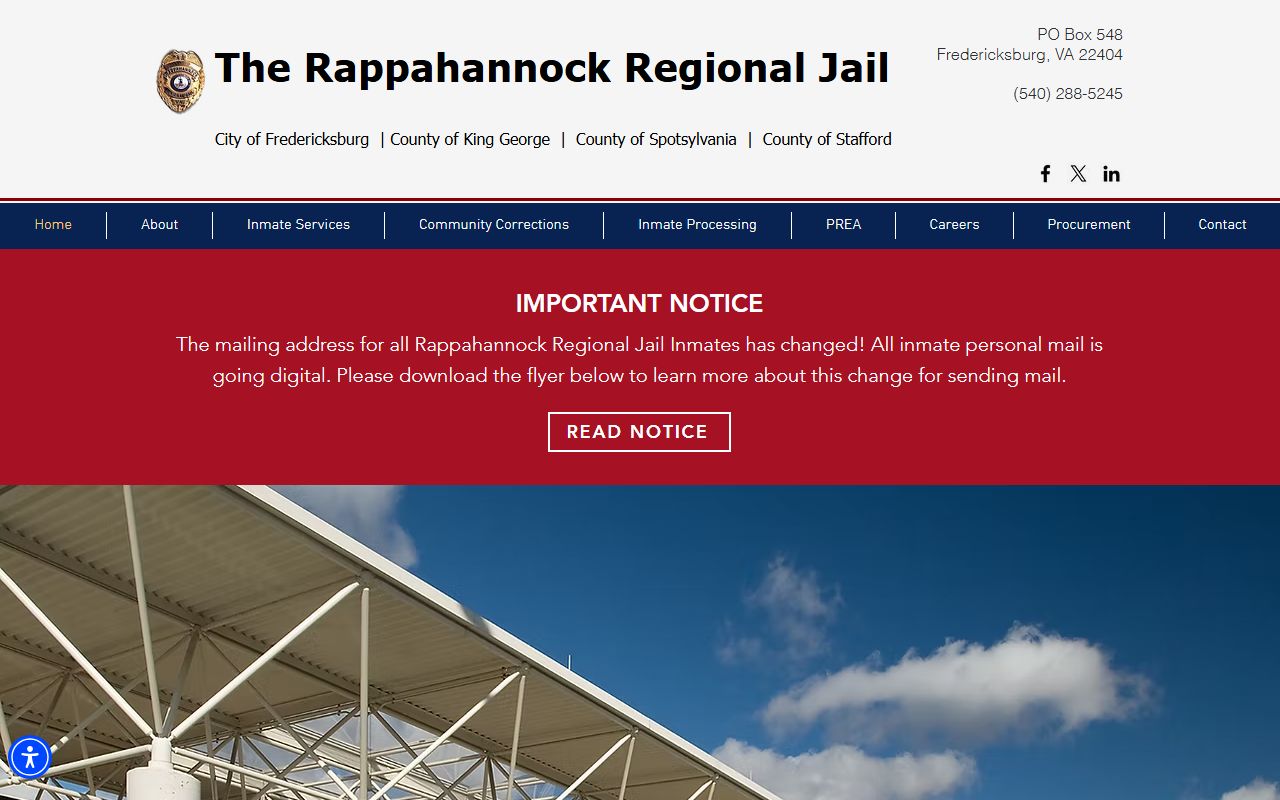 Rappahannock Regional Jail Caroline County 72 hour booking inmate lookup