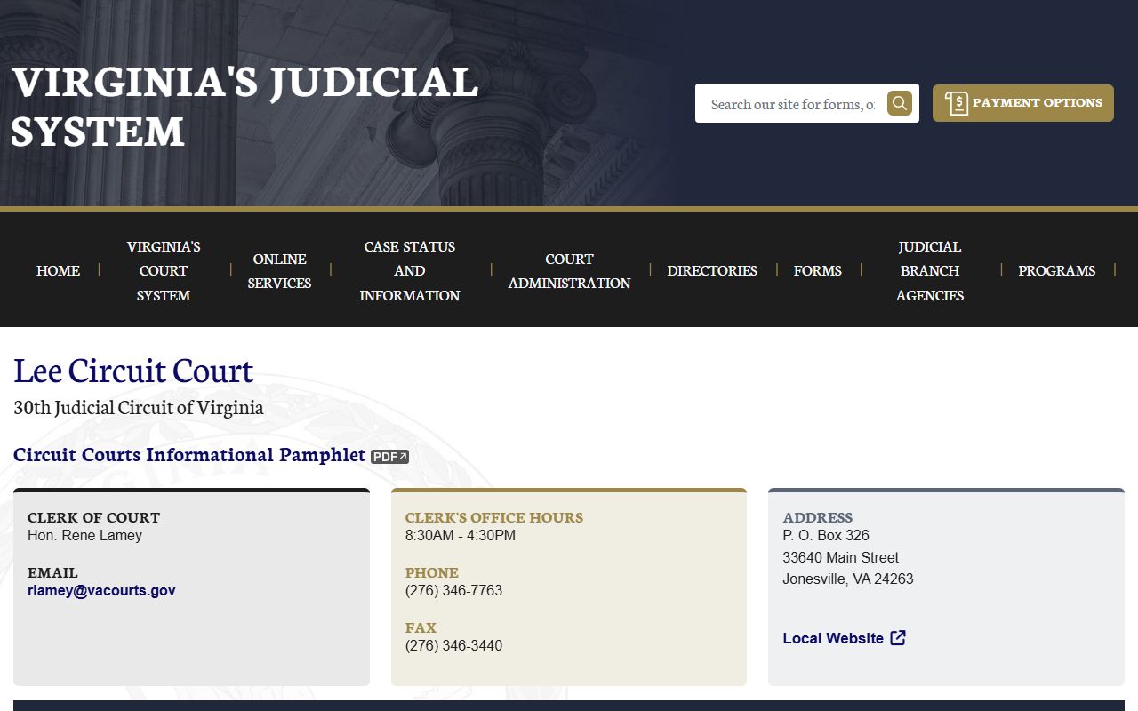 Lee County Circuit Court 72 hour booking court records