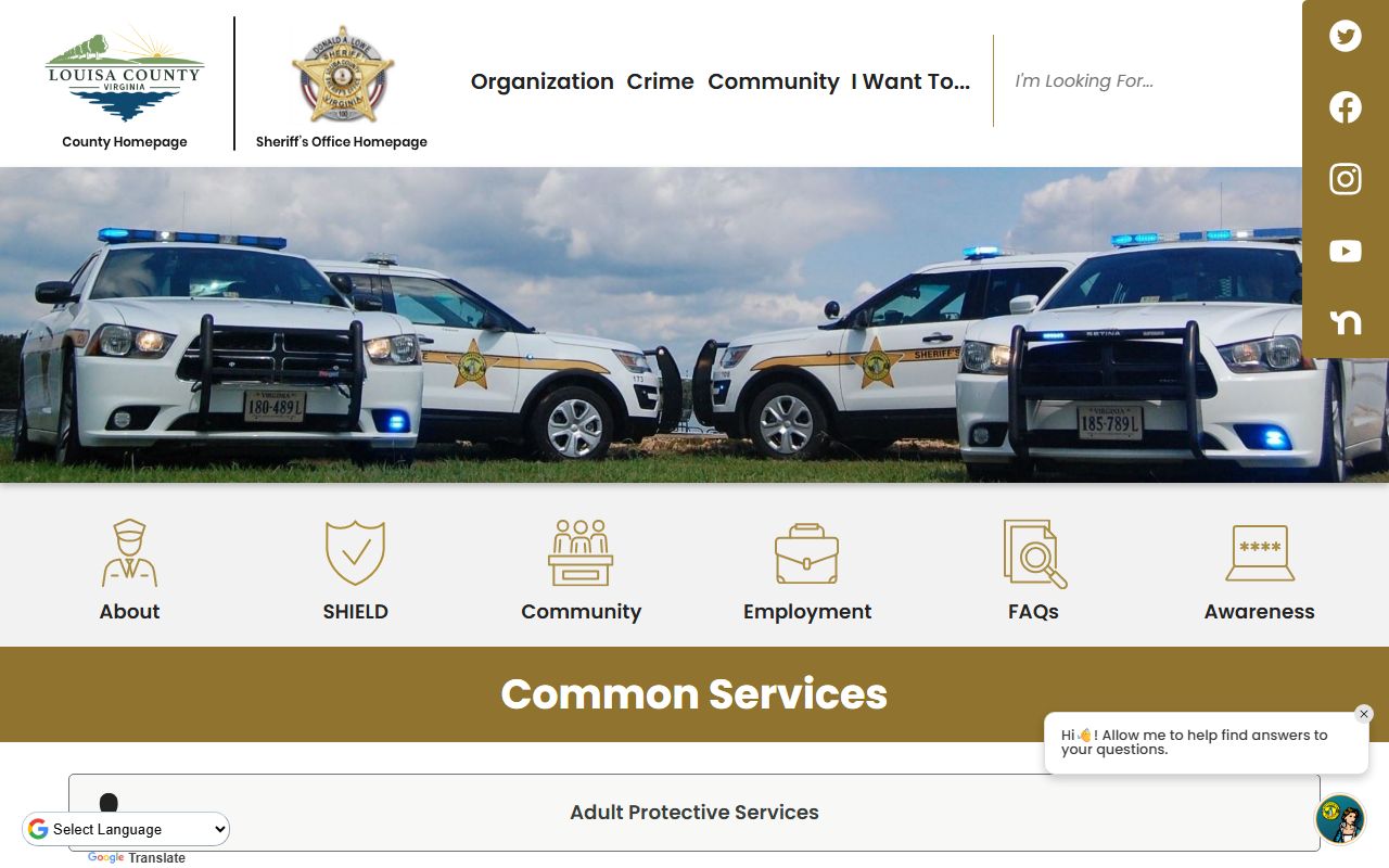 Louisa County Sheriff's Office 72 hour booking inmate lookup